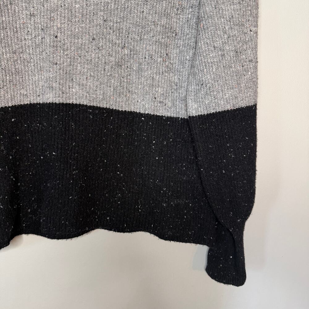 1.STATE Colorblock Puff Sleeve Donegal Knit Sweater - Size Small - NWT - Picture 3 of 9